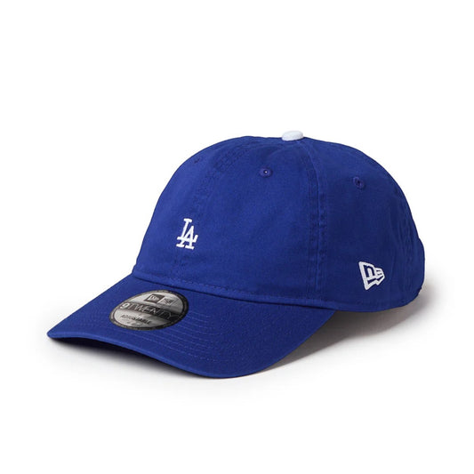 NEW ERA Los Angeles Dodgers - 9TWENTY WASHED COTTON Mini Logo DARK ROYAL/WHITE【14942678】