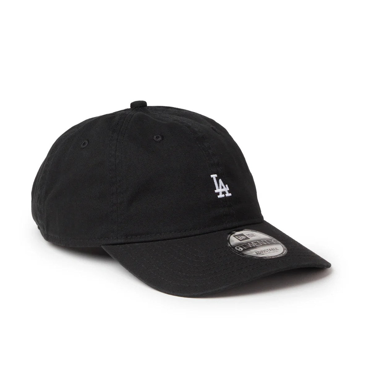 NEW ERA Los Angeles Dodgers - 9TWENTY WASHED COTTON Mini Logo BLACK/WHITE 【14942679】
