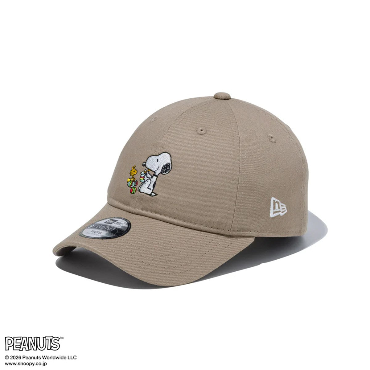 NEW ERA PEANUTS - Youth 9TWENTY EASTER SNOOPY WOOD STOCK ASH BROWN 【15087717】