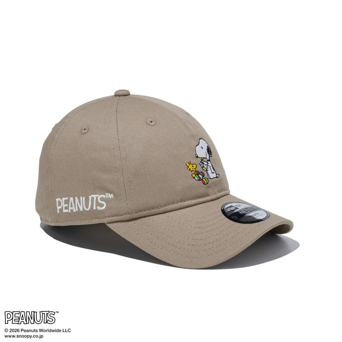 NEW ERA PEANUTS - Youth 9TWENTY EASTER SNOOPY WOOD STOCK ASH BROWN 【15087717】