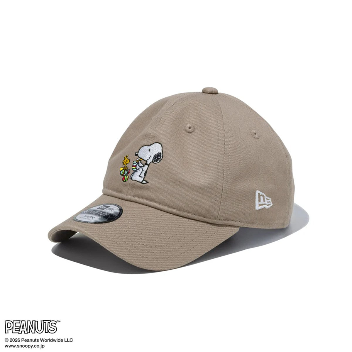 NEW ERA PEANUTS - Youth 9TWENTY EASTER SNOOPY WOOD STOCK ASH BROWN 【15087717】