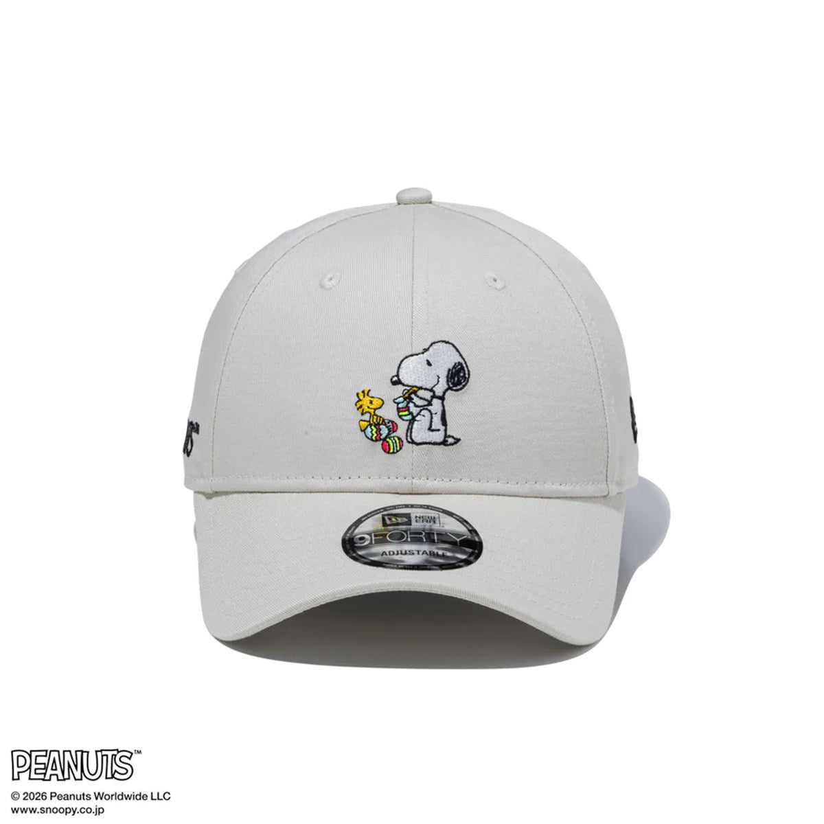 NEW ERA PEANUTS - 9FORTY EASTER SNOOPY WOOD STOCK IVORY 【15087728】
