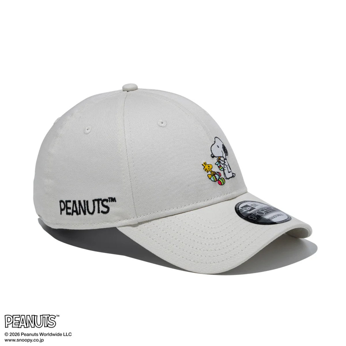 NEW ERA PEANUTS - 9FORTY EASTER SNOOPY WOOD STOCK IVORY 【15087728】