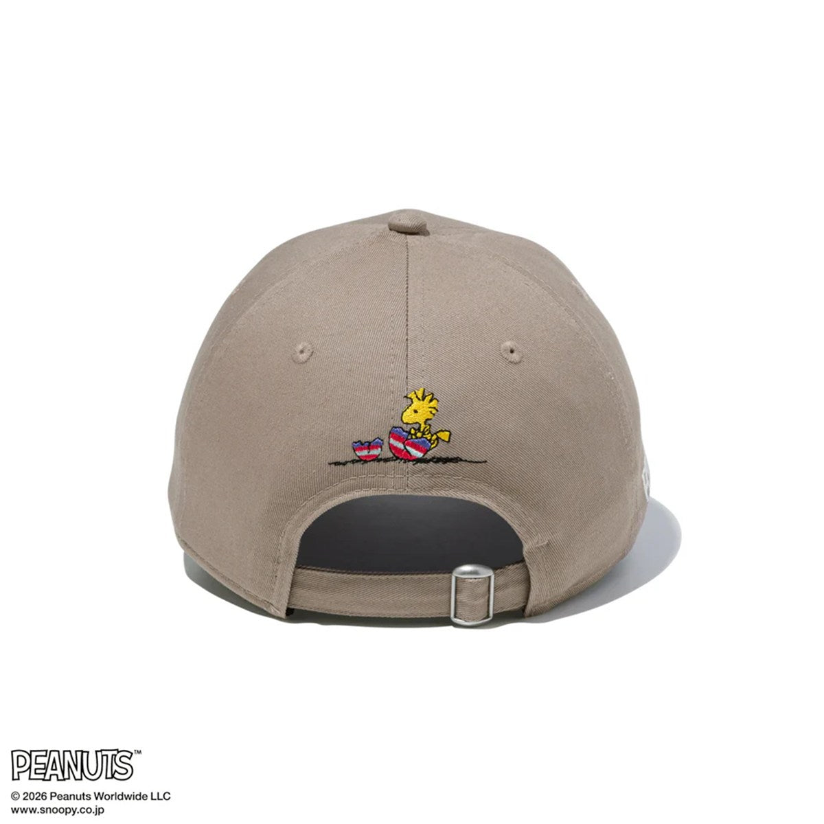 NEW ERA PEANUTS - 9FORTY EASTER SNOOPY WOOD STOCK ASH BROWN【15087731】