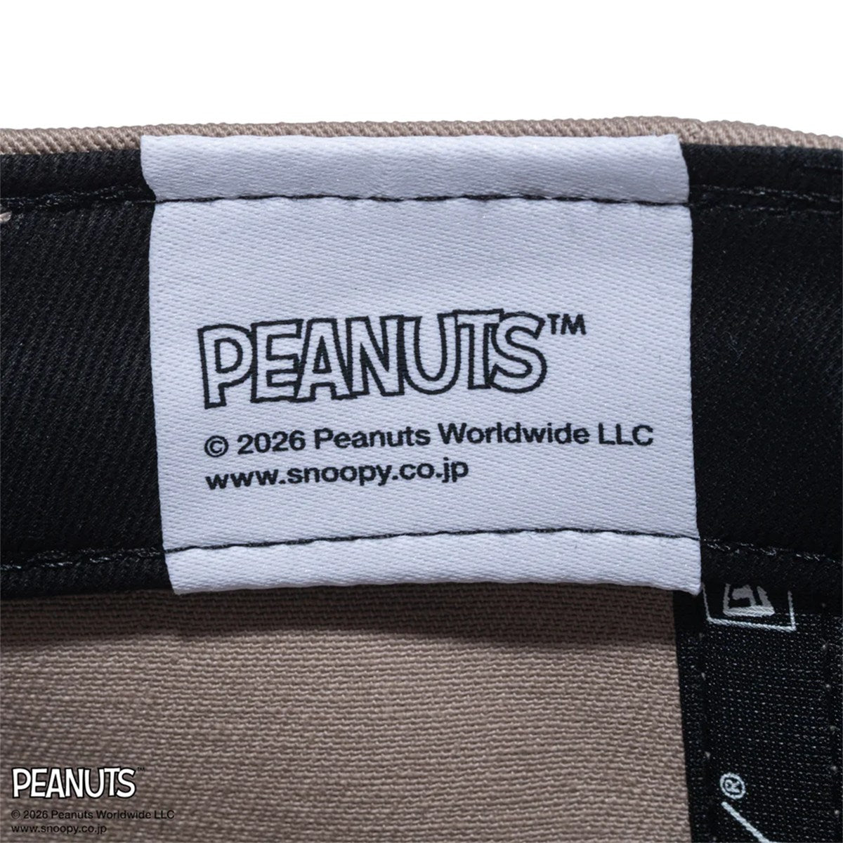 NEW ERA PEANUTS - 9FORTY EASTER SNOOPY WOOD STOCK ASH BROWN【15087731】