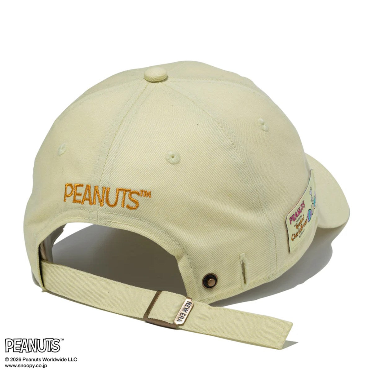 NEW ERA PEANUTS - 9TWENTY EASTER Charlie Brown POWDER YELLOW 【15087736】