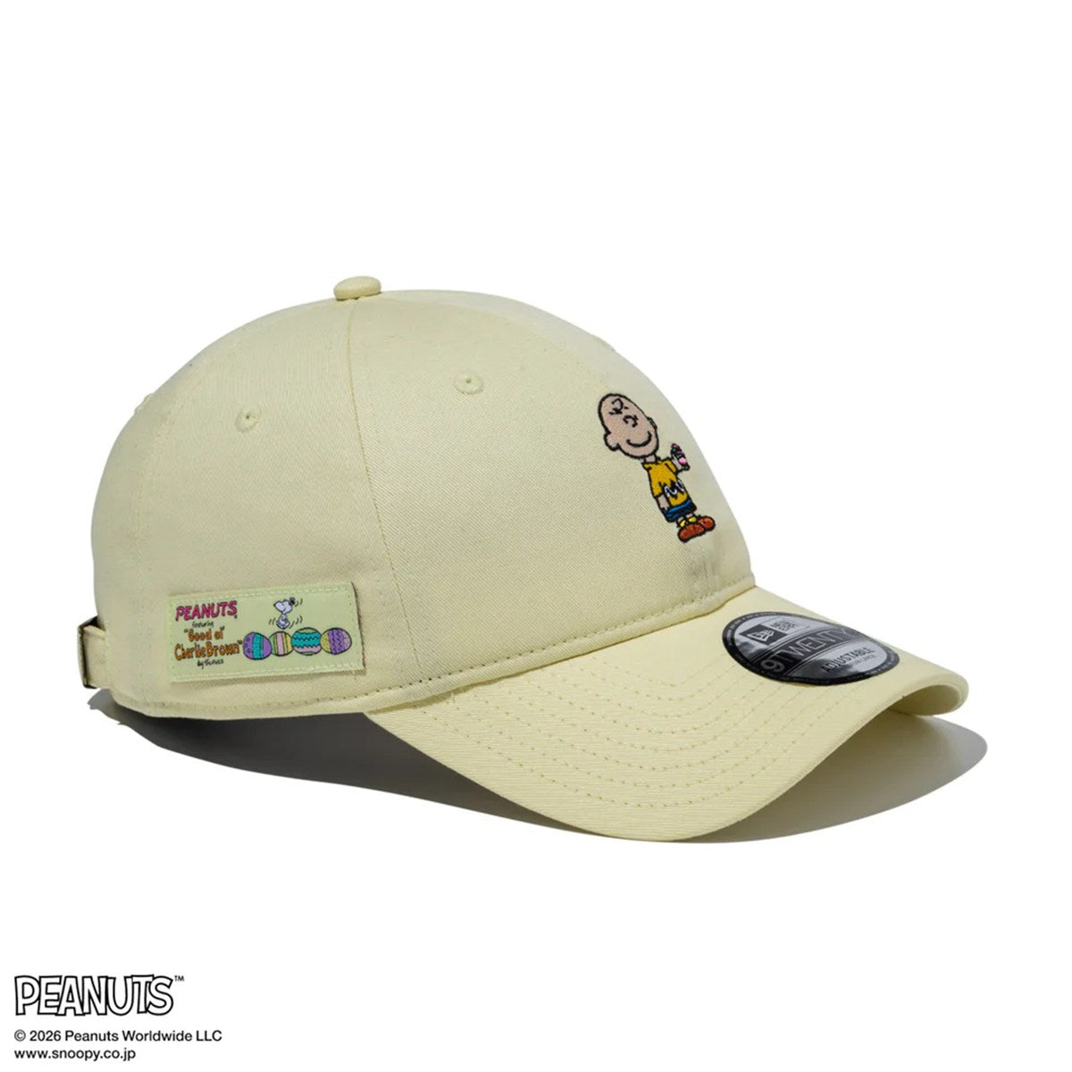 NEW ERA PEANUTS - 9TWENTY EASTER Charlie Brown POWDER YELLOW 【15087736】