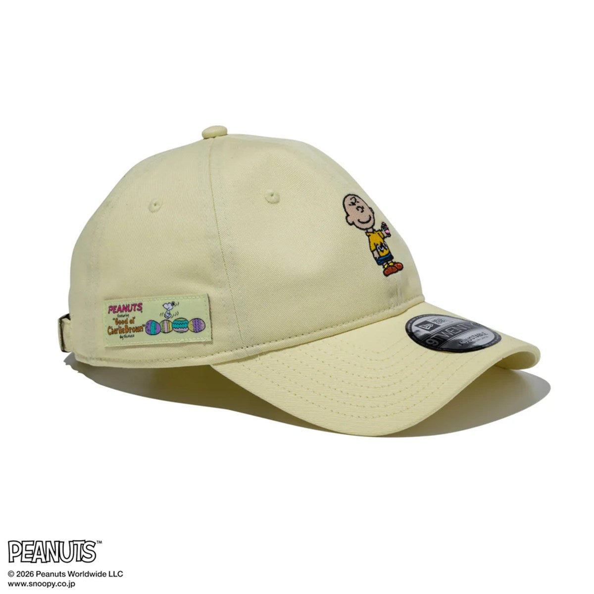 NEW ERA PEANUTS - 9TWENTY EASTER Charlie Brown POWDER YELLOW 【15087736】