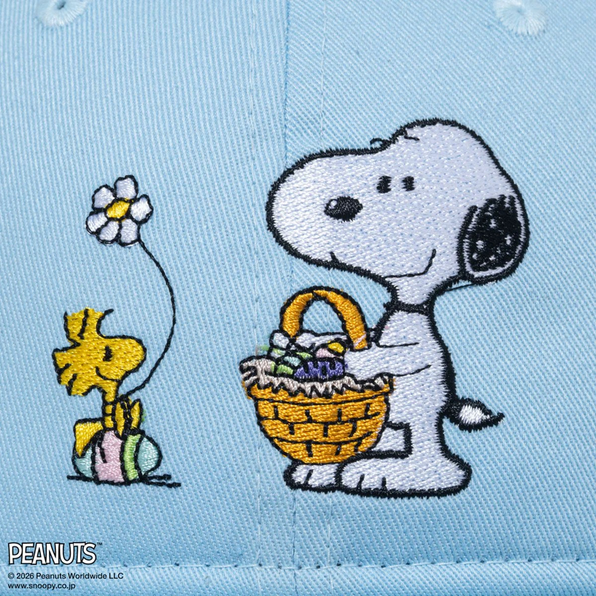 NEW ERA PEANUTS - 9TWENTY EASTER  SNOOPY WOODSTOCK GLACIAL BLUE 【15087738】
