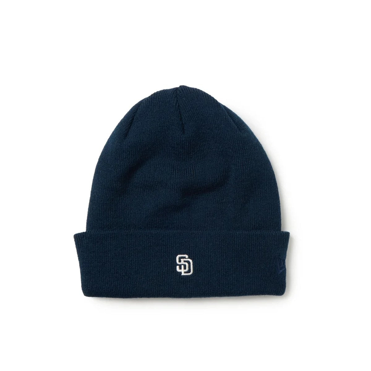 NEW ERA - San Diego Padres BASIC CUFF KNIT Mini Logo HEATHER GRAY 【15119670】