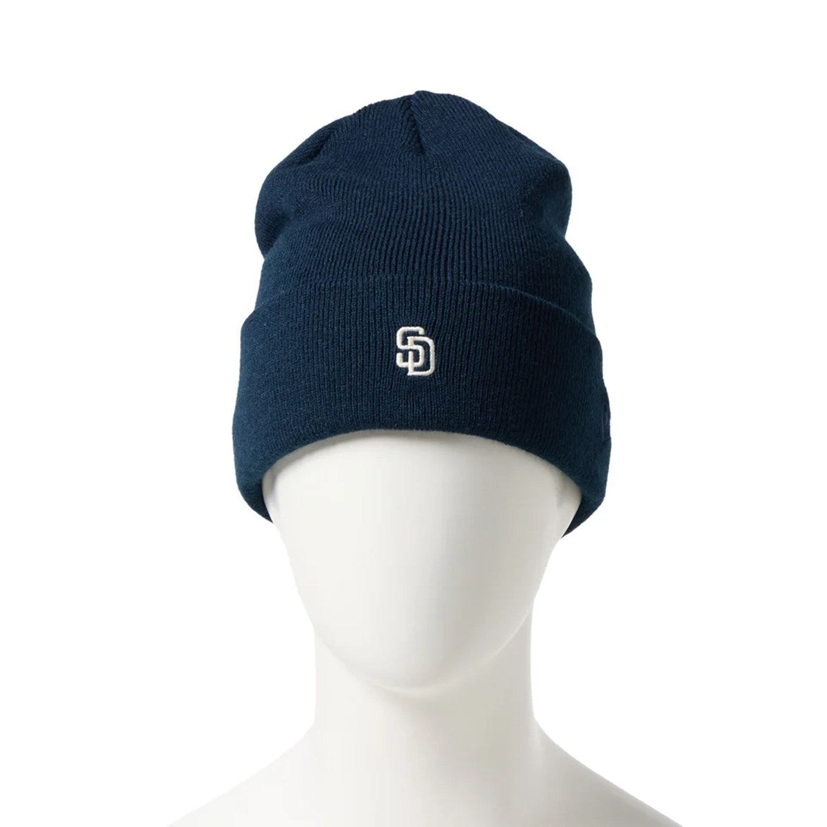 NEW ERA - San Diego Padres BASIC CUFF KNIT Mini Logo HEATHER GRAY 【15119670】