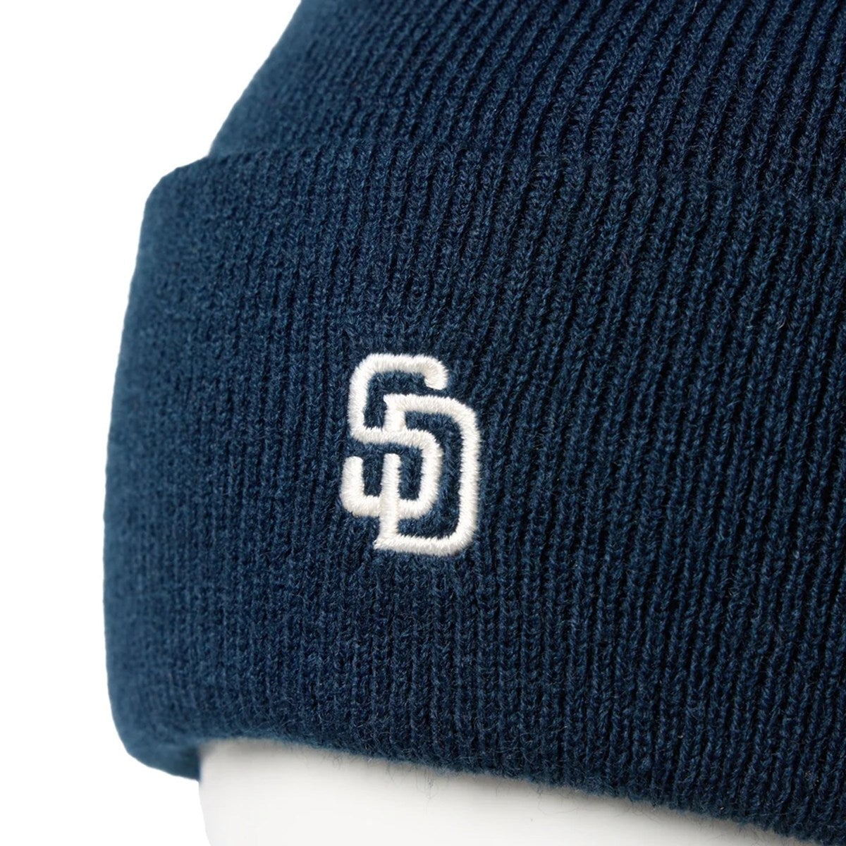 NEW ERA - San Diego Padres BASIC CUFF KNIT Mini Logo HEATHER GRAY 【15119670】