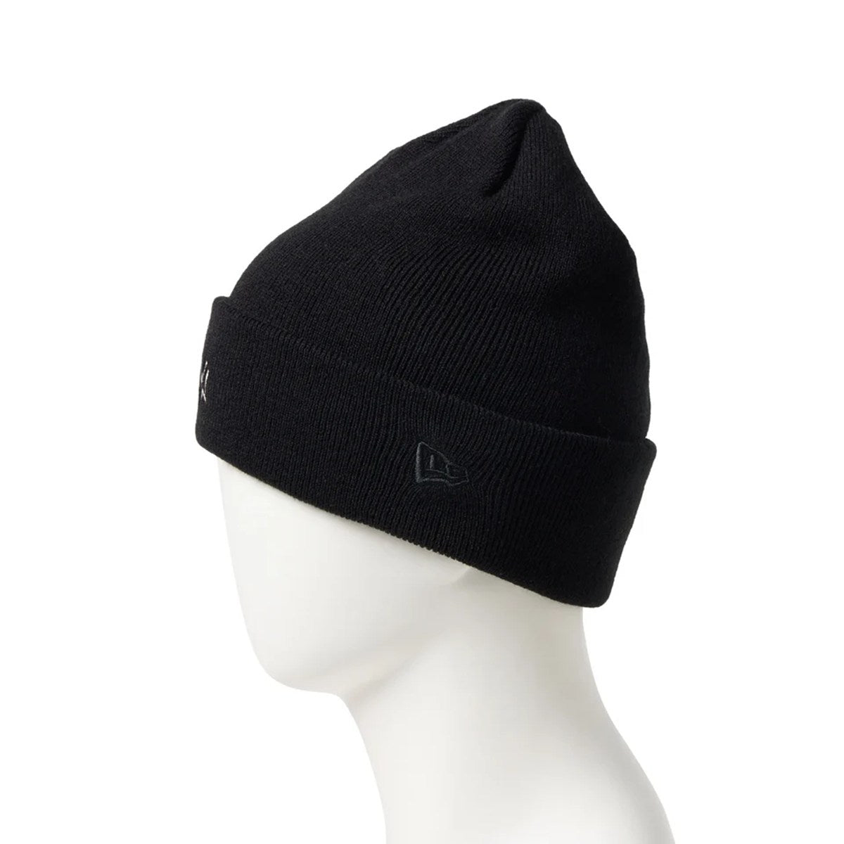 NEW ERA - New York Yankees BASIC CUFF KNIT Mini Logo BLACK 【15119674】
