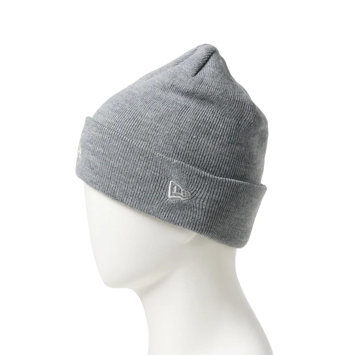 NEW ERA - Los Angeles Dodgers BASIC CUFF KNIT Mini Logo HEATHER GRAY 【15119678】