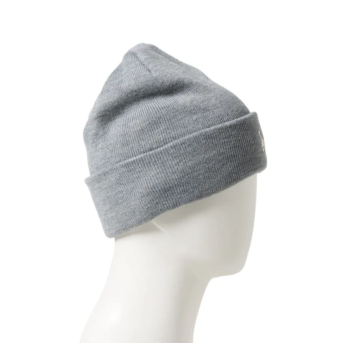 NEW ERA - Los Angeles Dodgers BASIC CUFF KNIT Mini Logo HEATHER GRAY 【15119678】