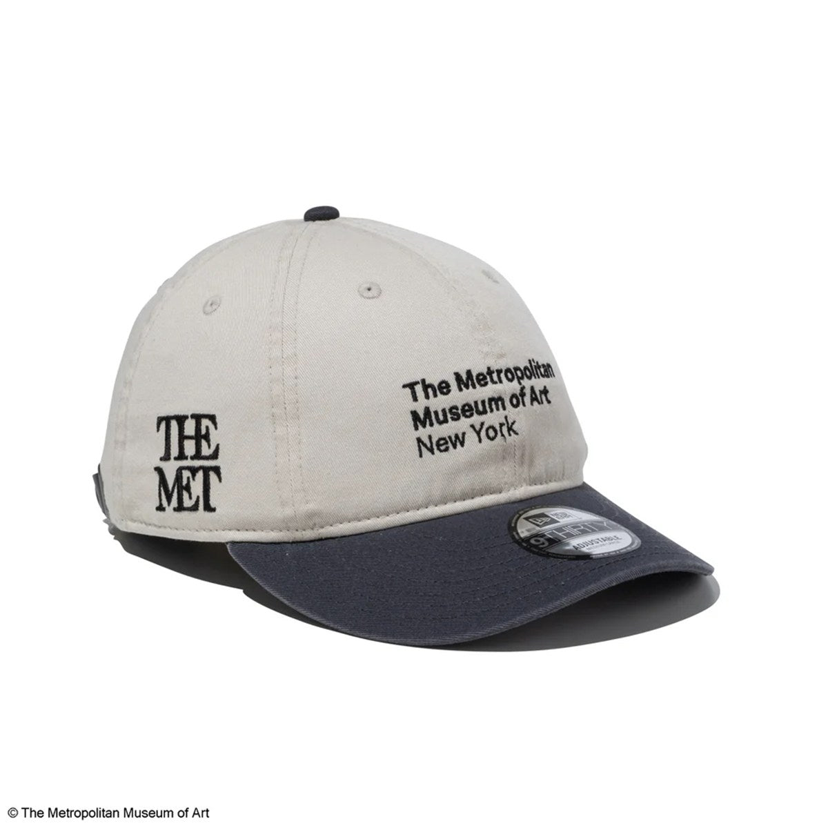 NEW ERA - 9THIRTY The Met LEATHER STRAP STONE/DARK GRAPHITE【15132650】