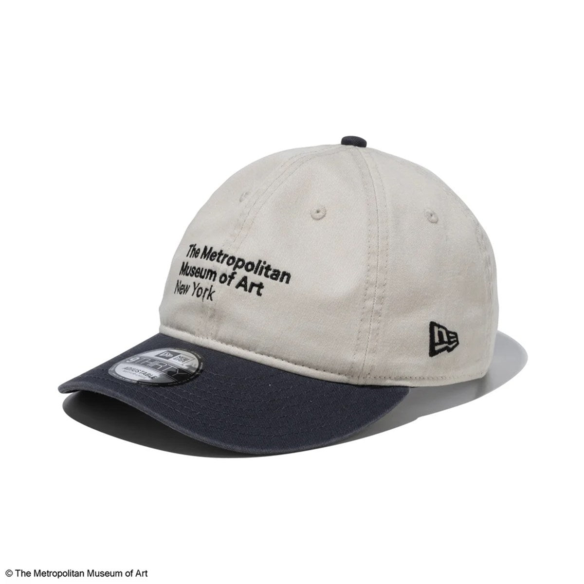 NEW ERA - 9THIRTY The Met LEATHER STRAP STONE/DARK GRAPHITE【15132650】