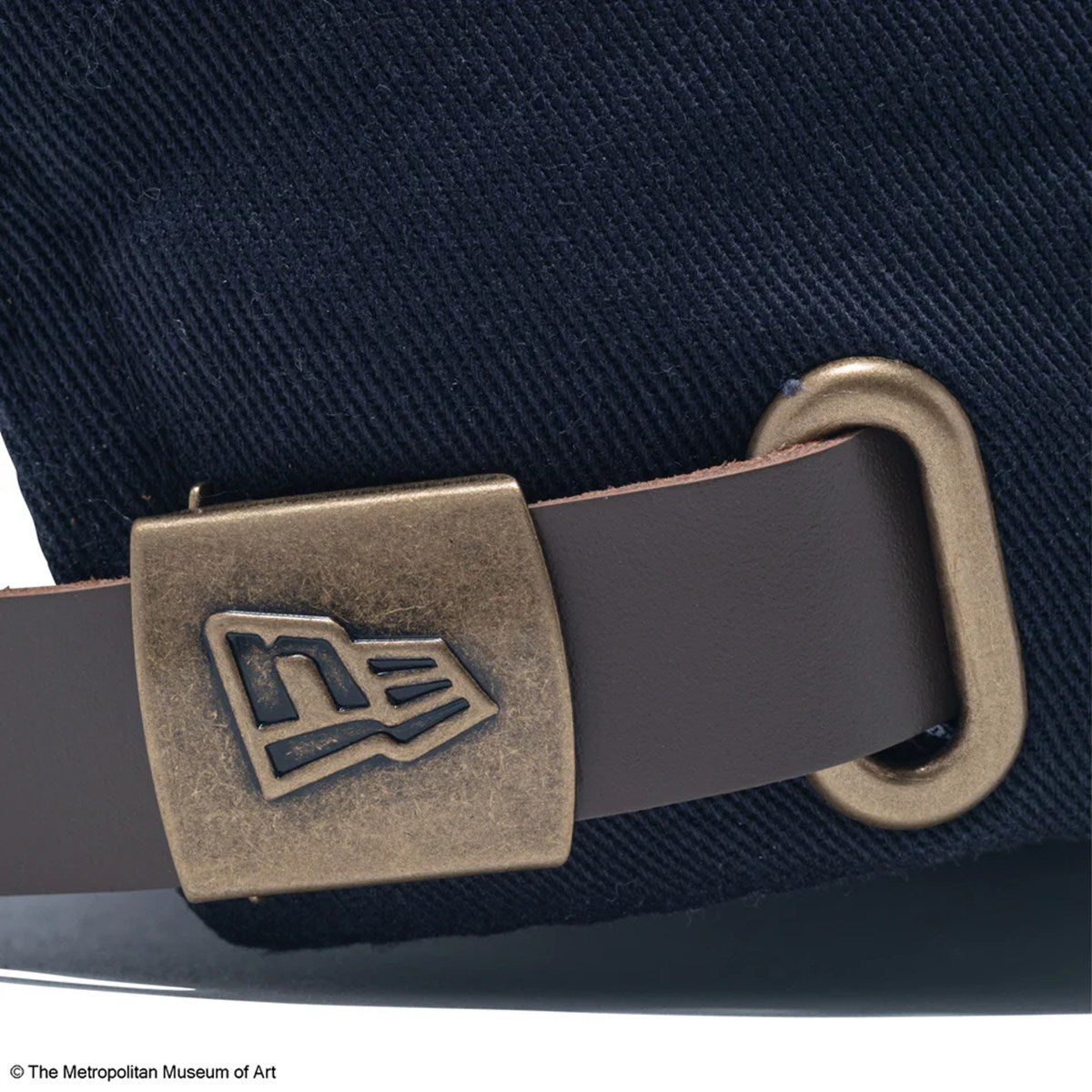 NEW ERA - 9THIRTY The Met LEATHER STRAP NAVY/BURNTWOOD【15132651】