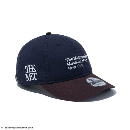 NEW ERA - 9THIRTY The Met LEATHER STRAP NAVY/BURNTWOOD【15132651】