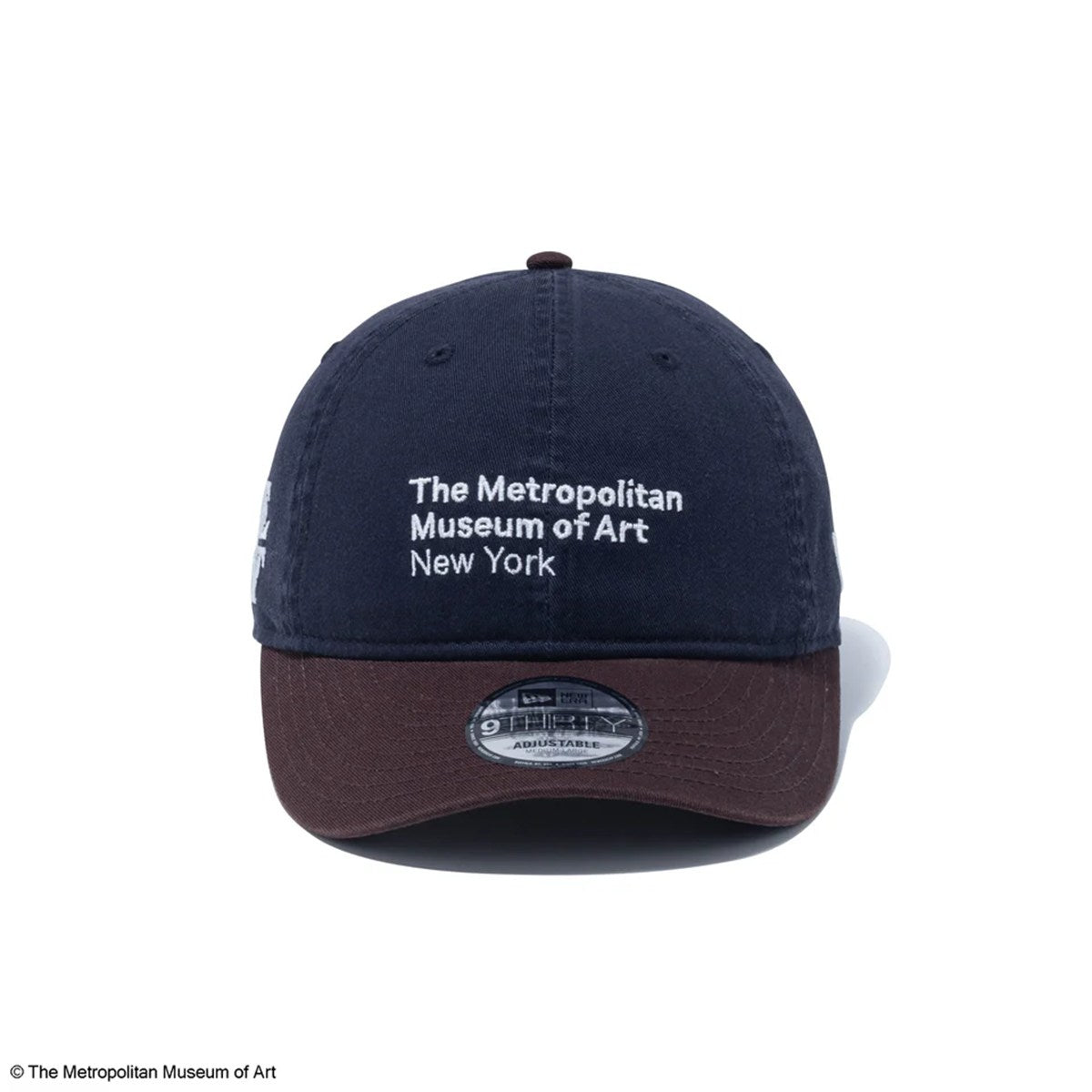 NEW ERA - 9THIRTY The Met LEATHER STRAP NAVY/BURNTWOOD【15132651】