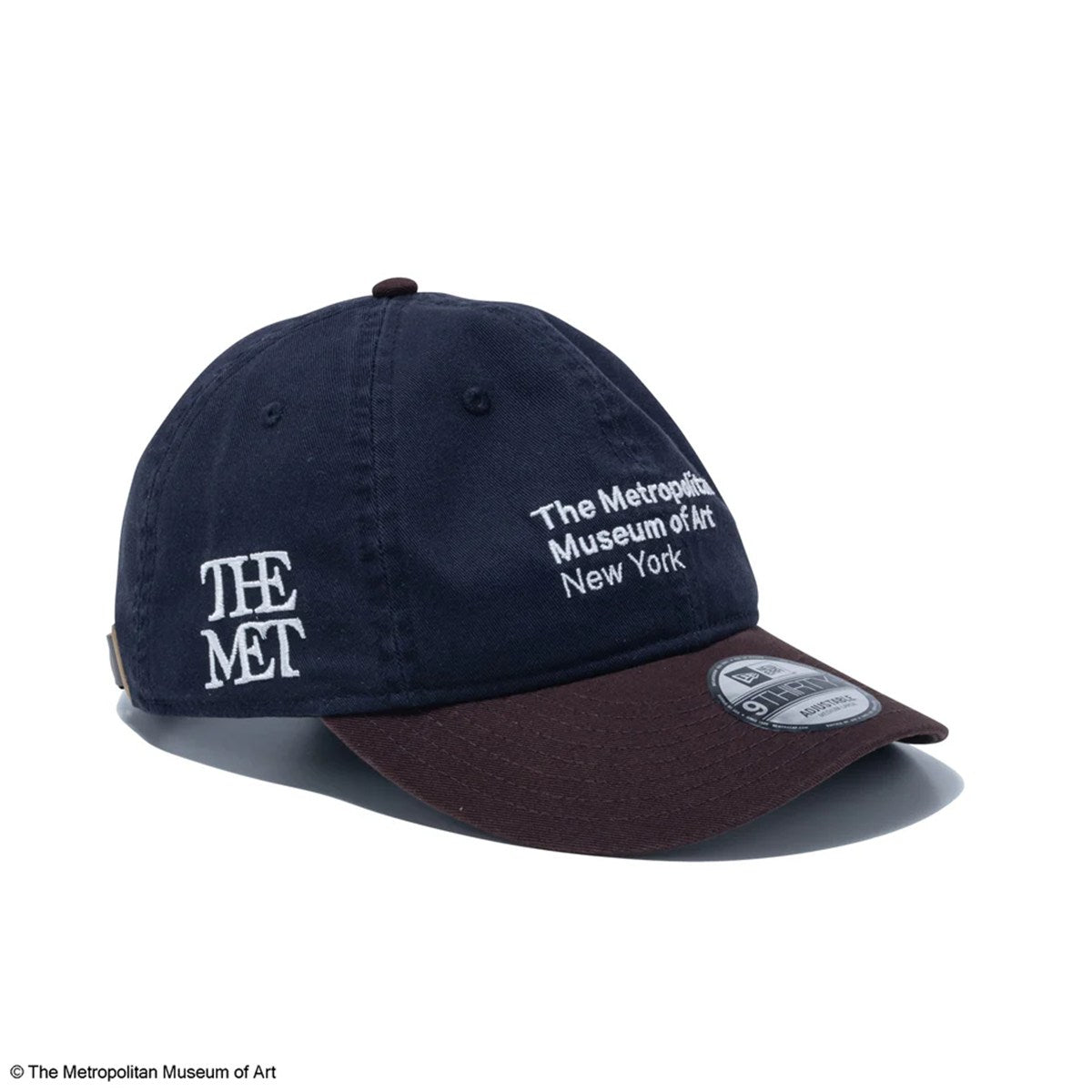 NEW ERA - 9THIRTY The Met LEATHER STRAP NAVY/BURNTWOOD【15132651】