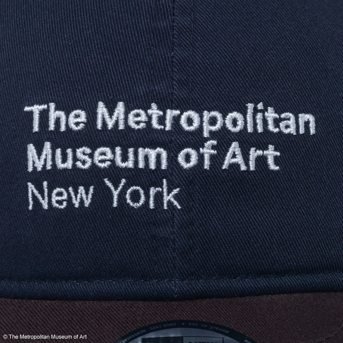 NEW ERA - 9THIRTY The Met LEATHER STRAP NAVY/BURNTWOOD【15132651】
