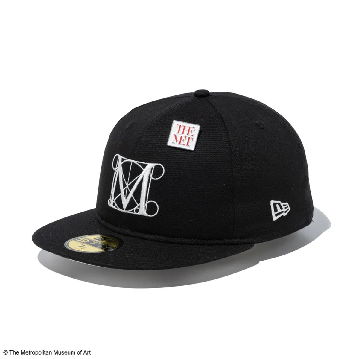 NEW ERA - 59FIFTY Soft Buckram The Met PINS BLACK 【15132680】