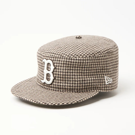 NEW ERA - Boston Red Sox PILLBOX GUN CLUB CHECK BROWN 【15136895】