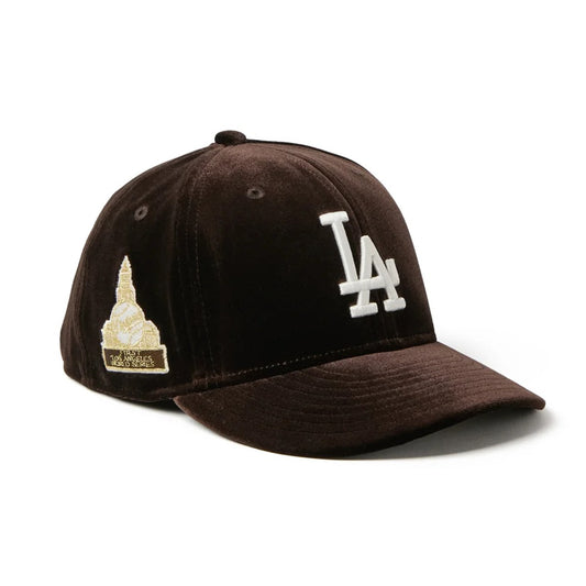 NEW ERA - Los Angeles Dodgers PC 59FIFTY Velvet BROWN 【15136905】