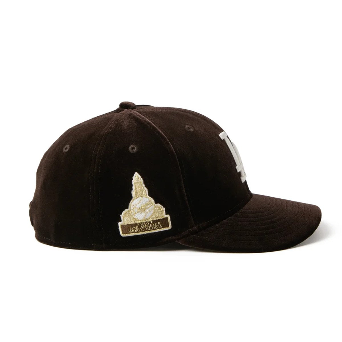 NEW ERA - Los Angeles Dodgers PC 59FIFTY Velvet BROWN 【15136905】