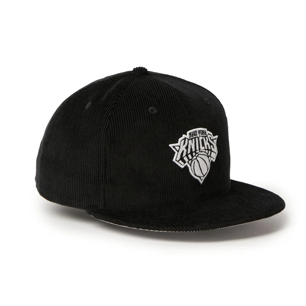 NEW ERA - New York Knicks 9FIFTY NBA Black and White CORDUROY BLACK【15137006】