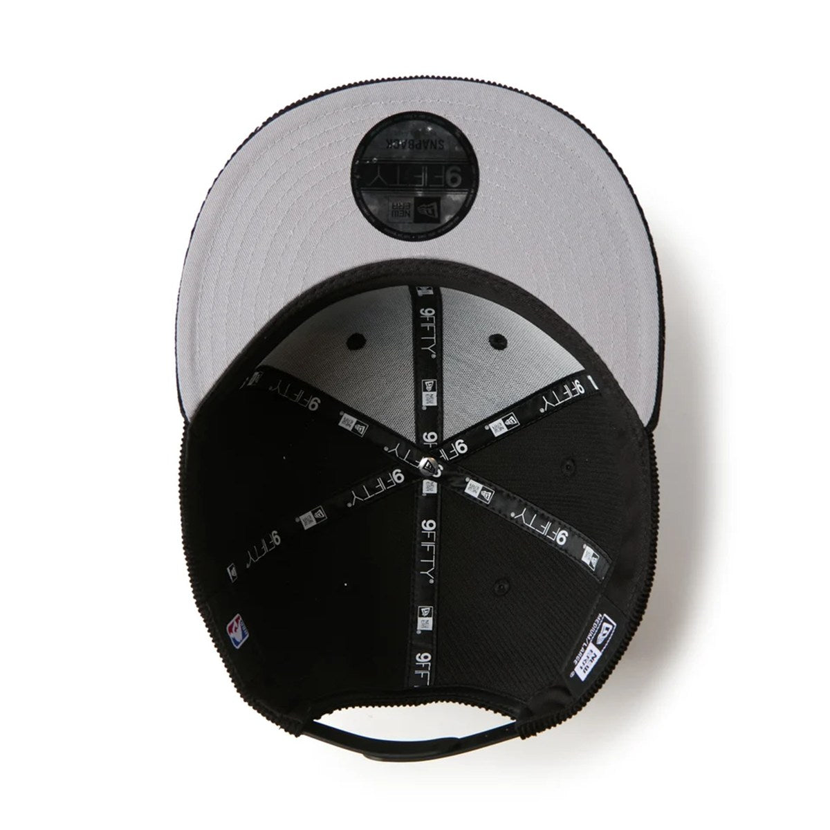 NEW ERA - New York Knicks 9FIFTY NBA Black and White CORDUROY BLACK【15137006】