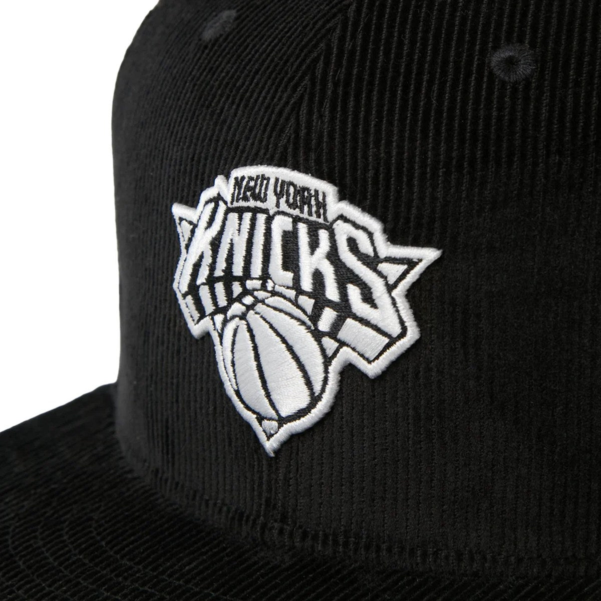 NEW ERA - New York Knicks 9FIFTY NBA Black and White CORDUROY BLACK【15137006】