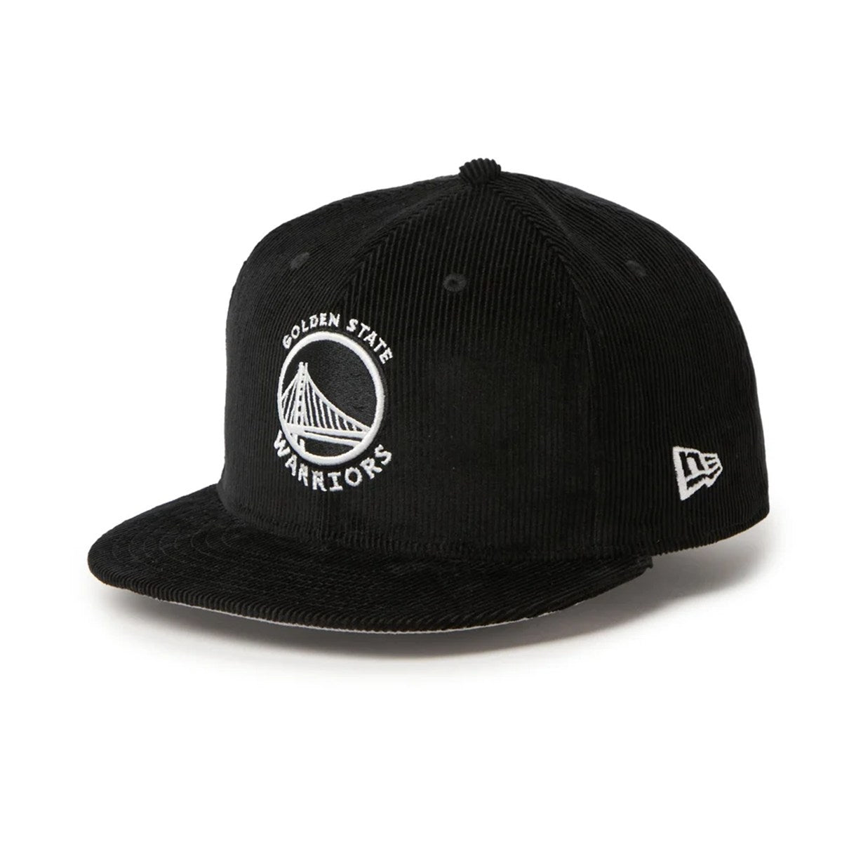 NEW ERA - Golden State Warriors 9FIFTY NBA Black and White CORDUROY BLACK 【15137014】