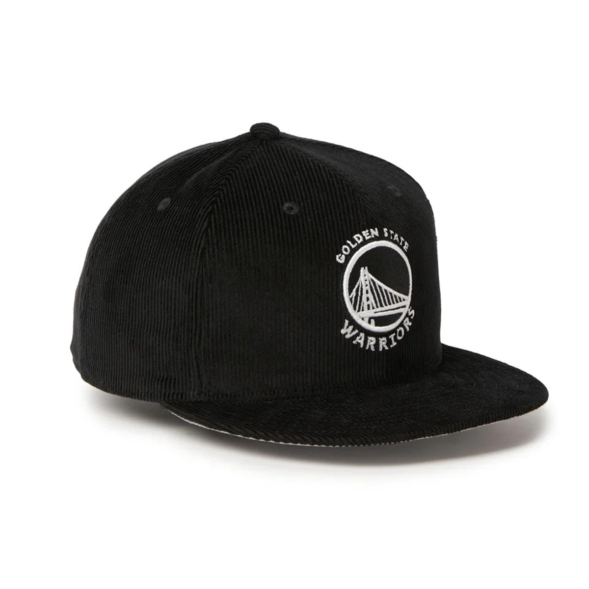 NEW ERA - Golden State Warriors 9FIFTY NBA Black and White CORDUROY BLACK 【15137014】
