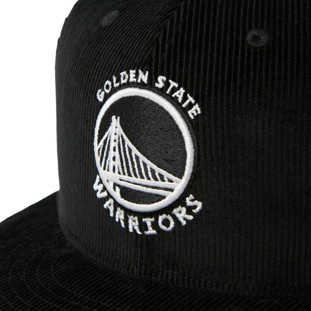NEW ERA - Golden State Warriors 9FIFTY NBA Black and White CORDUROY BLACK 【15137014】