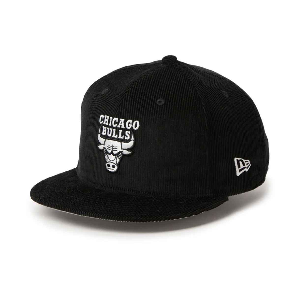 NEW ERA - Chicago Bulls 9FIFTY NBA Black and White CORDUROY BLACK【15137016】