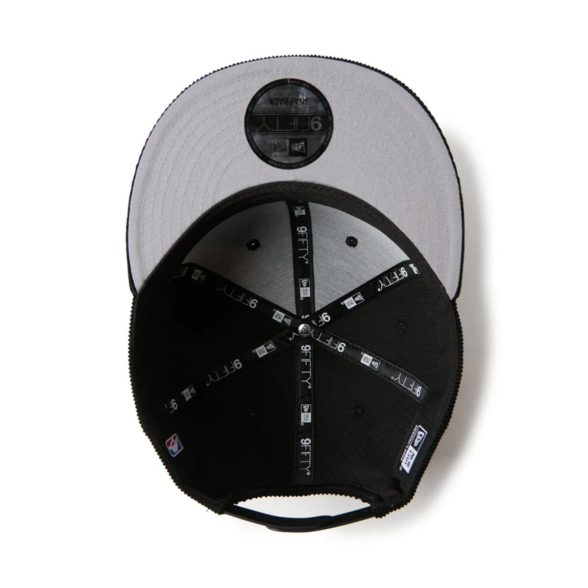 NEW ERA - Chicago Bulls 9FIFTY NBA Black and White CORDUROY BLACK【15137016】