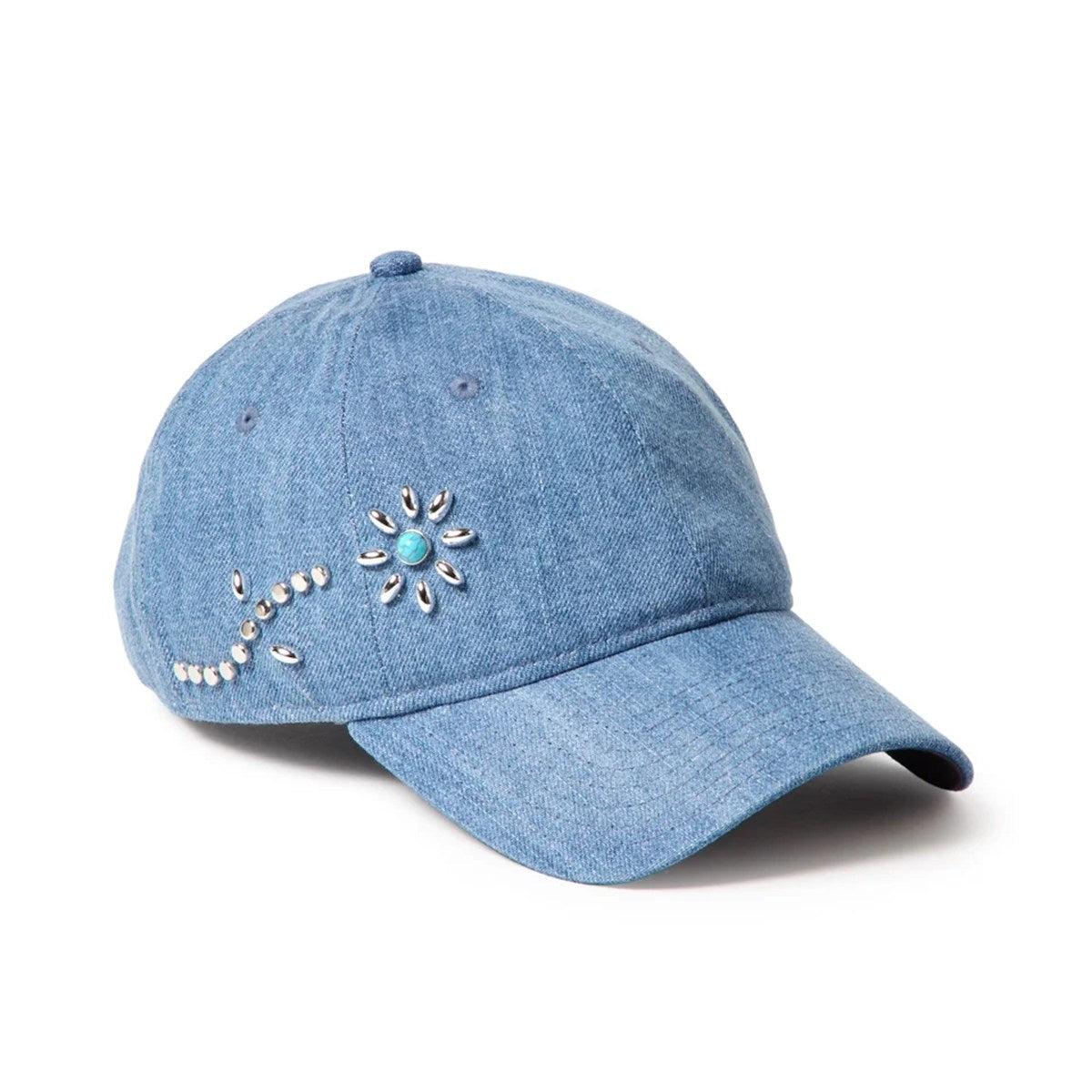 NEW ERA - 9FORTY UNST STUDS WASHED DENIM 【15137036】