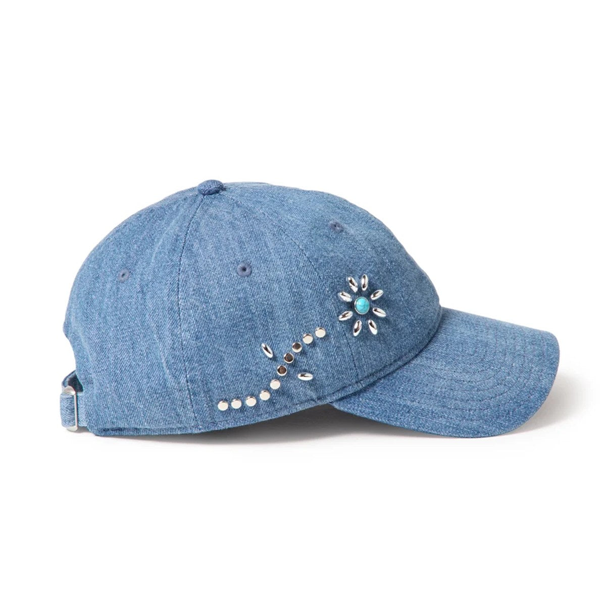 NEW ERA - 9FORTY UNST STUDS WASHED DENIM 【15137036】