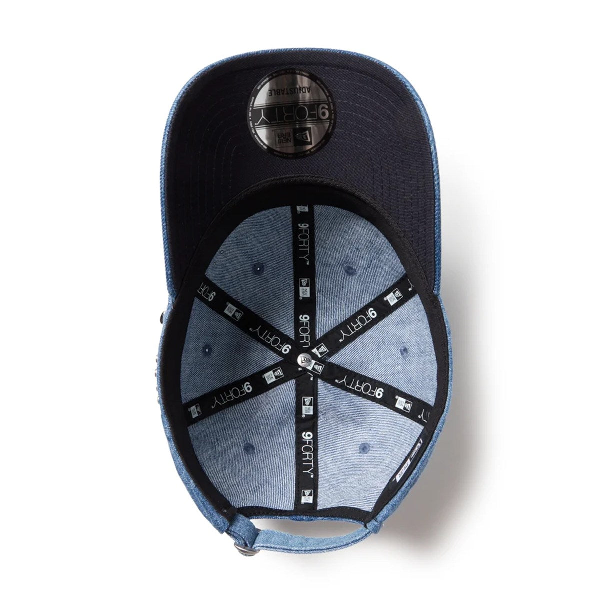 NEW ERA - 9FORTY UNST STUDS WASHED DENIM 【15137036】