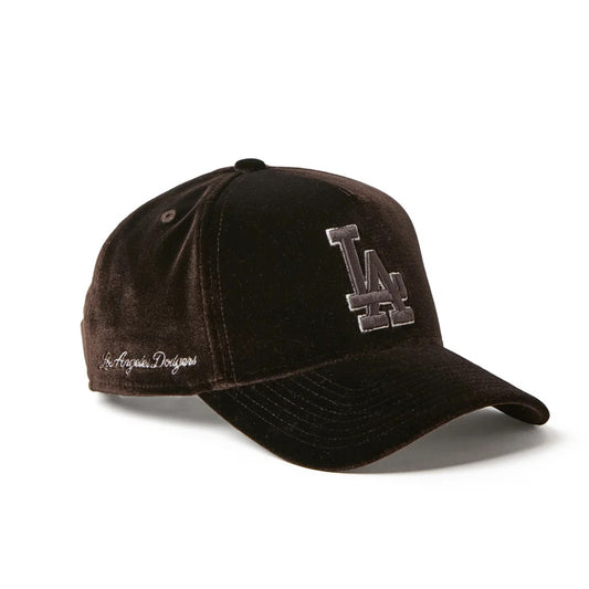 NEW ERA - Los Angeles Dodgers 9FORTY A-Frame Velvet BROWN 【15137136】