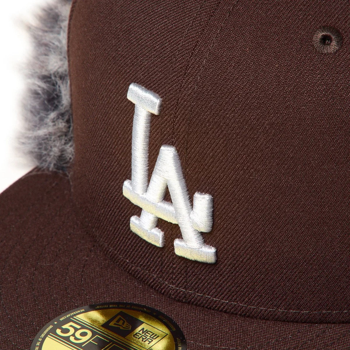 NEW ERA - Los Angeles Dodgers 59FIFTY Flip Down BURNTWOOD 【15137326】