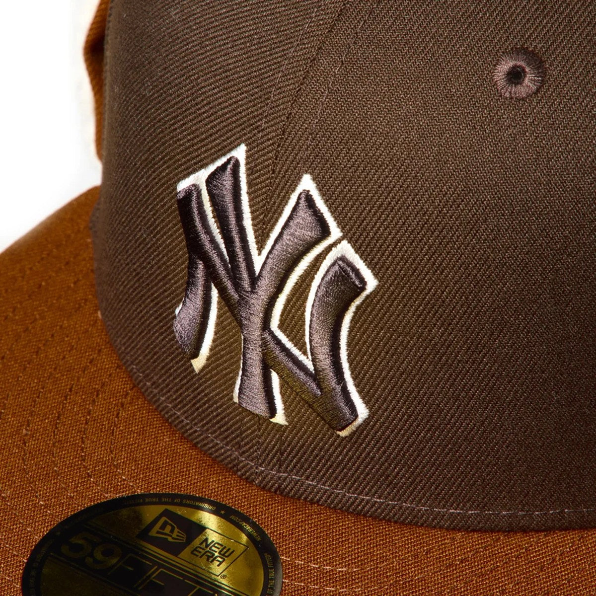 NEW ERA - New York Yankees 59FIFTY Dog Ear WALNUIT/TOASTED PEANUTS 【15137328】