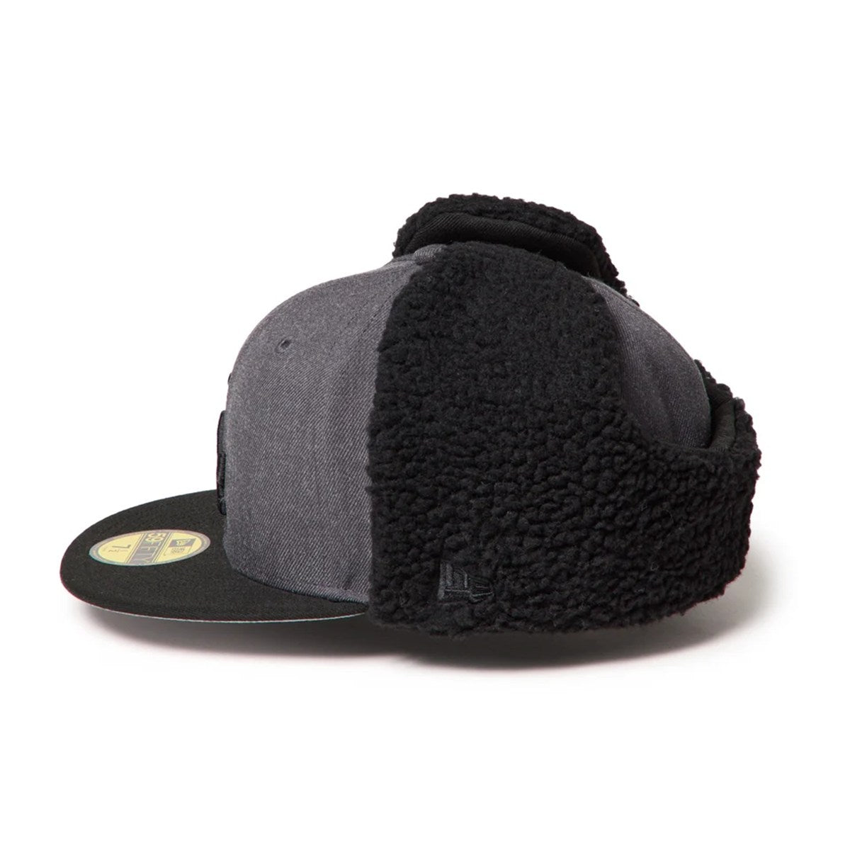 NEW ERA - 59FIFTY Dog Ear HETHER GRAPHITE/BLACK 【15137329】