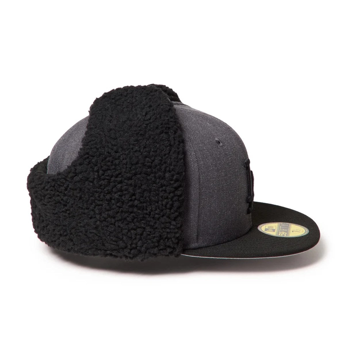 NEW ERA - 59FIFTY Dog Ear HETHER GRAPHITE/BLACK 【15137329】