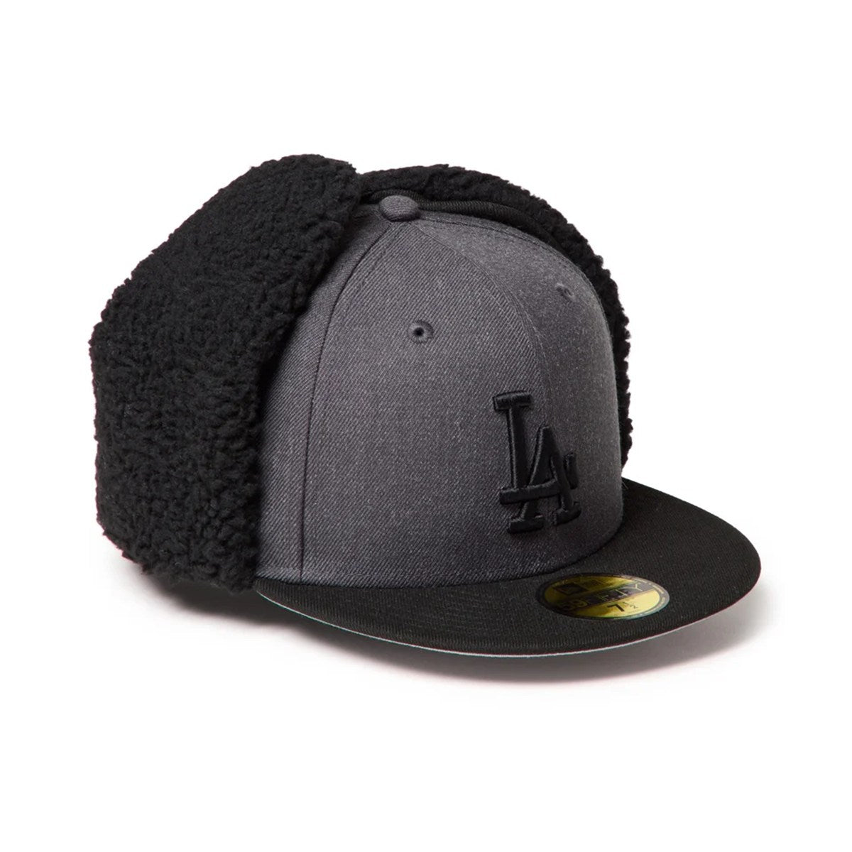 NEW ERA - 59FIFTY Dog Ear HETHER GRAPHITE/BLACK 【15137329】