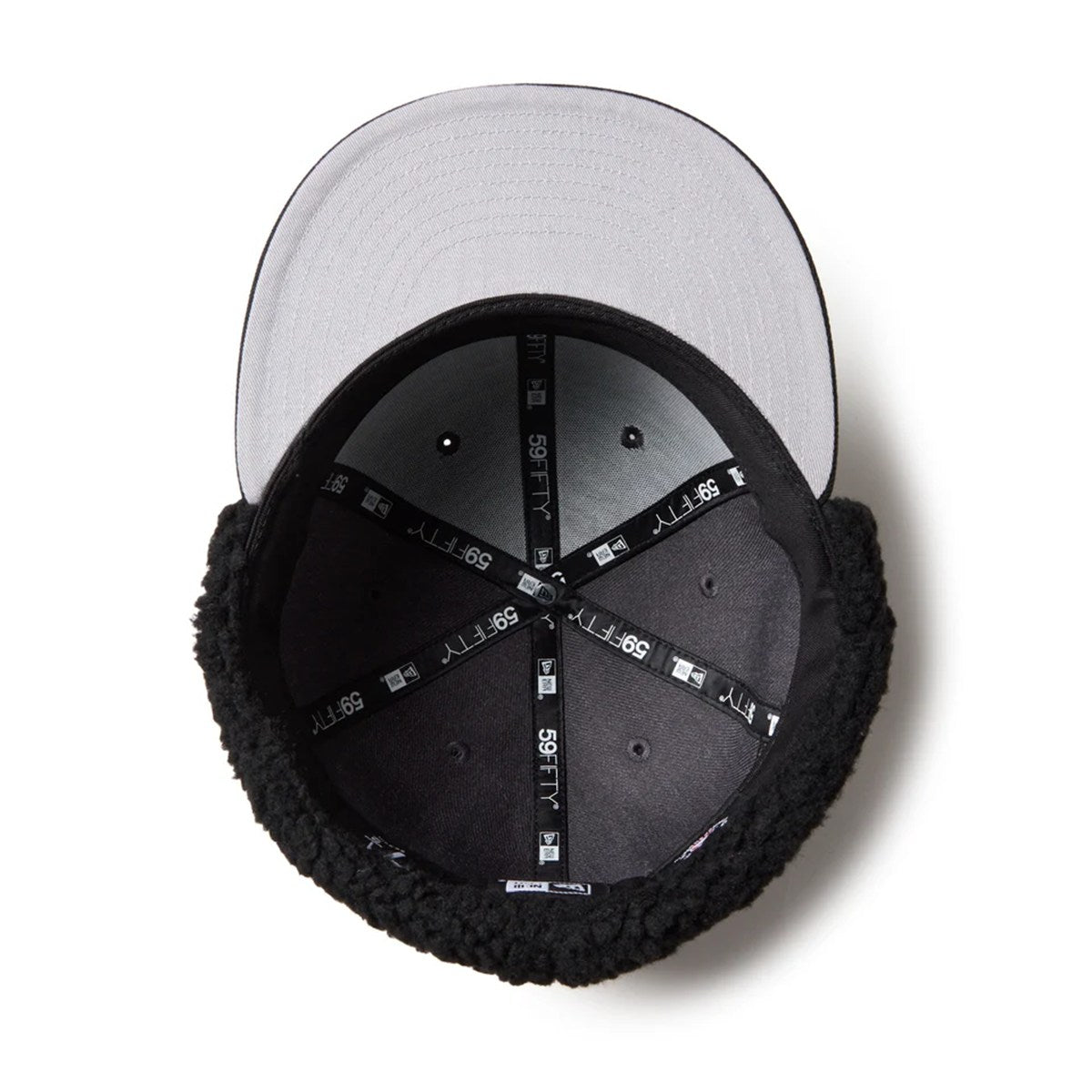 NEW ERA - 59FIFTY Dog Ear HETHER GRAPHITE/BLACK 【15137329】