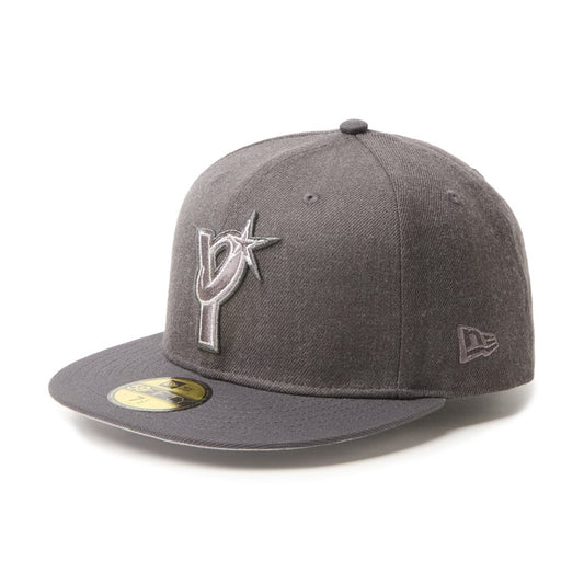 NEW ERA - YOKOHAMA DeNA BAYSTARS 59FIFTY NPB Dark Shadow GRAPHITE/GRAPHITE【15137334】
