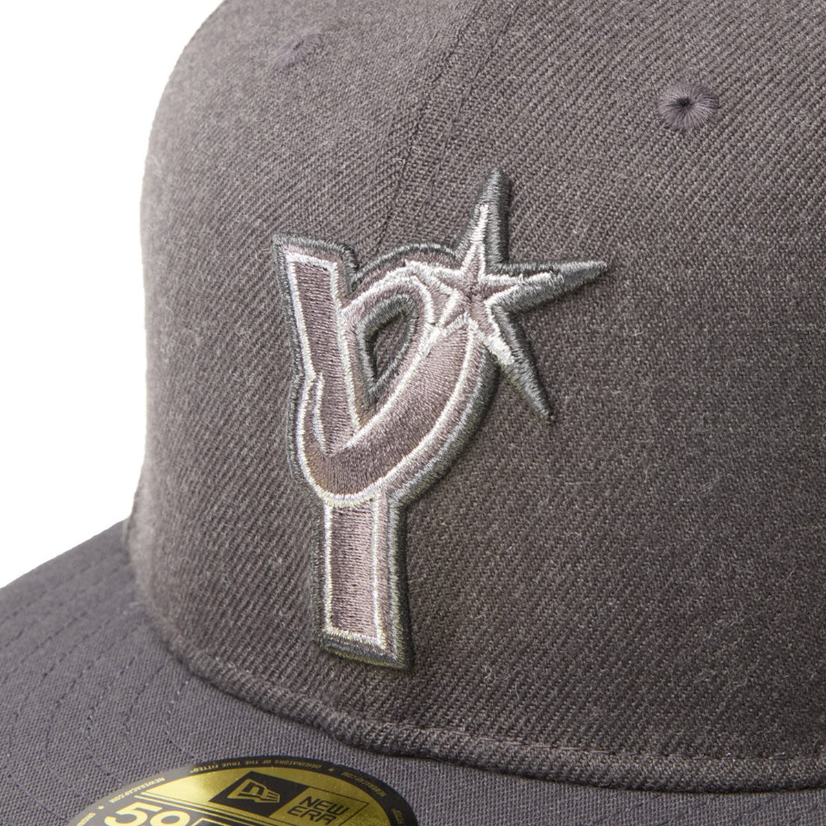 NEW ERA - YOKOHAMA DeNA BAYSTARS 59FIFTY NPB Dark Shadow GRAPHITE/GRAPHITE【15137334】